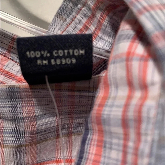 Roundtree & Yorke Shirt Plaid Casual Button Down X Large NWT - Picture 10 of 10